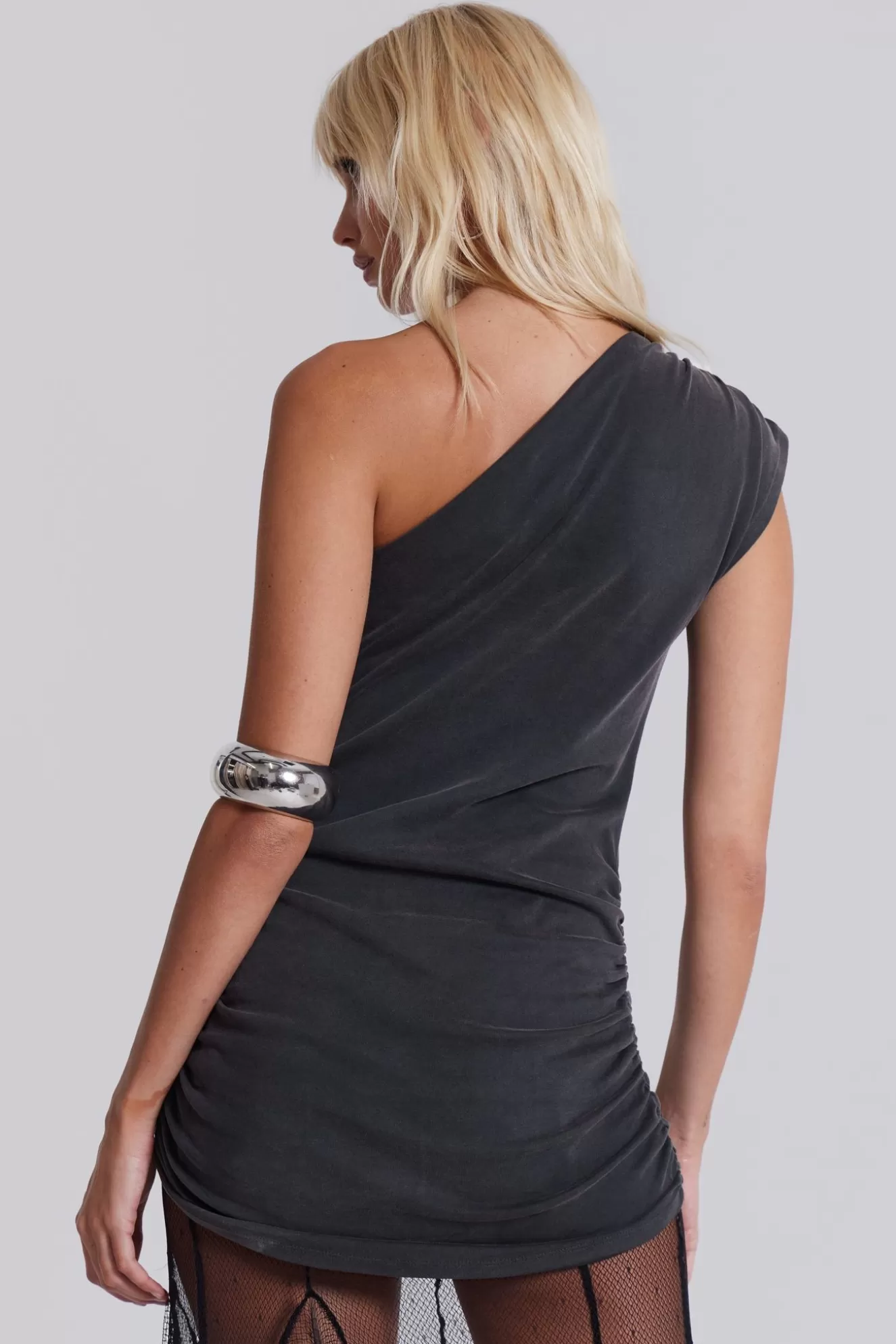 Online After Dark One Shoulder Mini Dress Women Mini Dresses