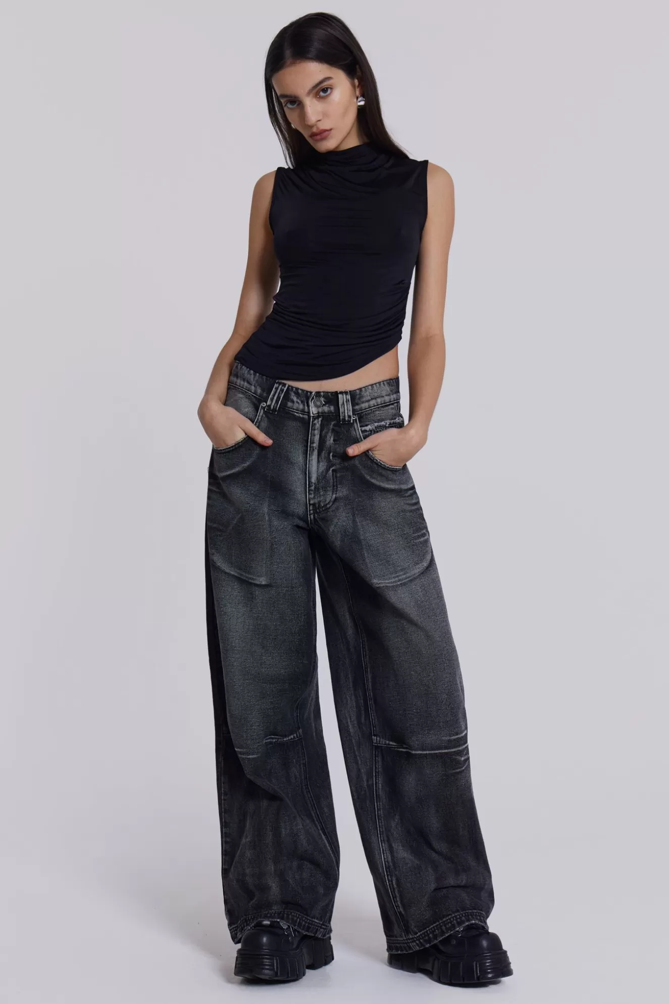 Discount Black Ethereal Colossus Jeans Women Jeans