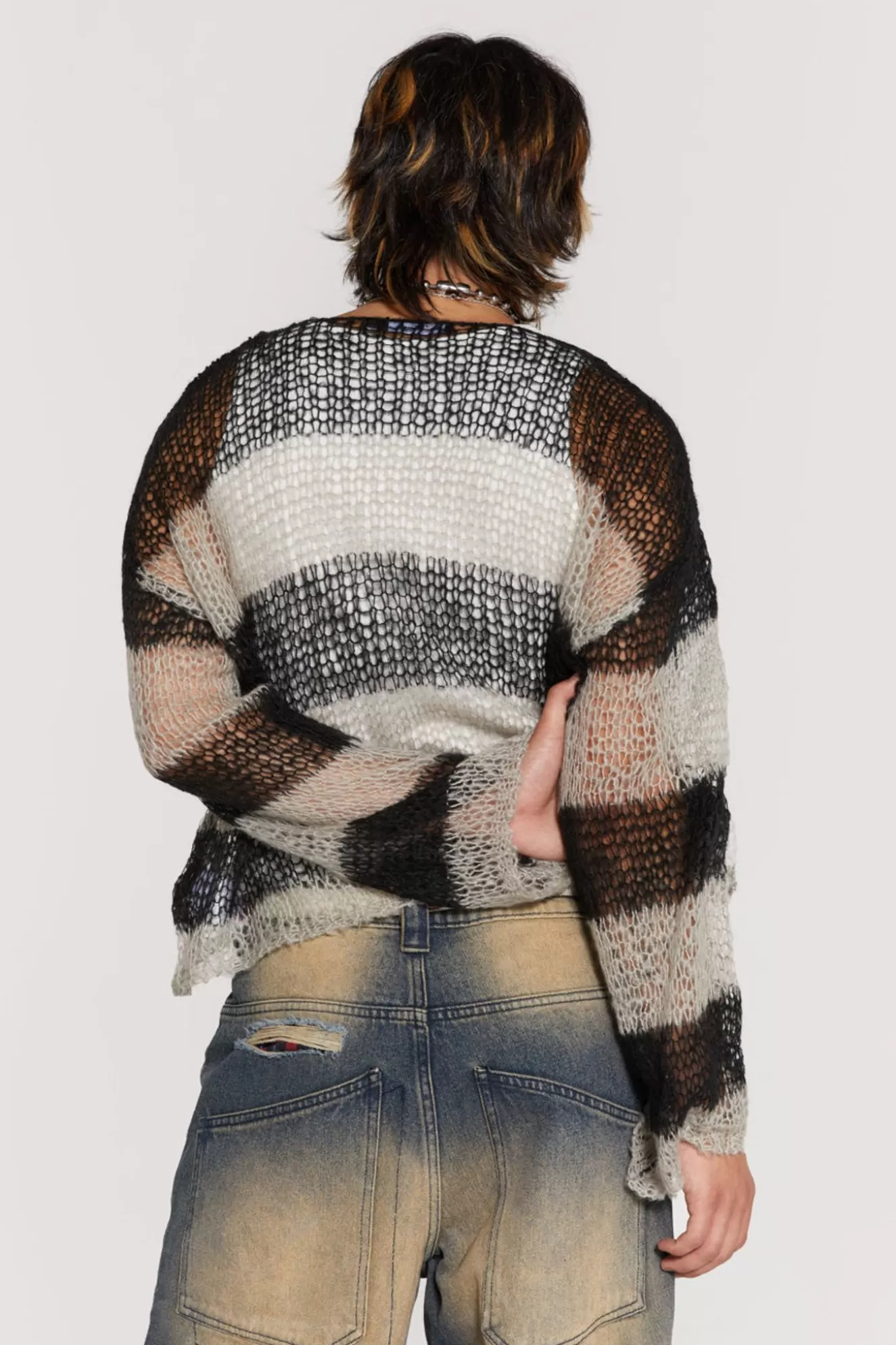 Hot Black Nirvana Jumper Men Knitwear