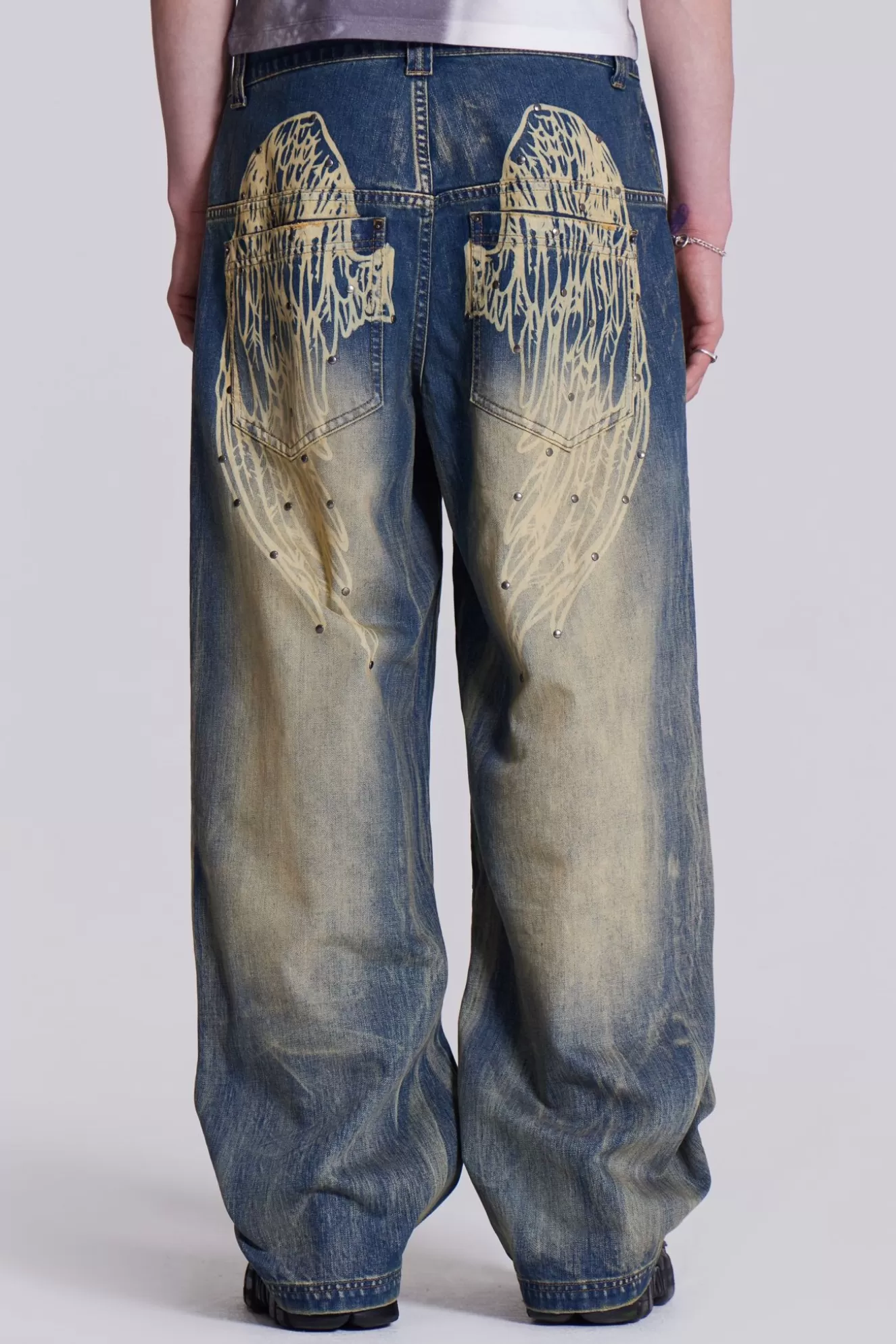 Fashion Blue Ethereal Colossus Jeans Women Colossus Jeans