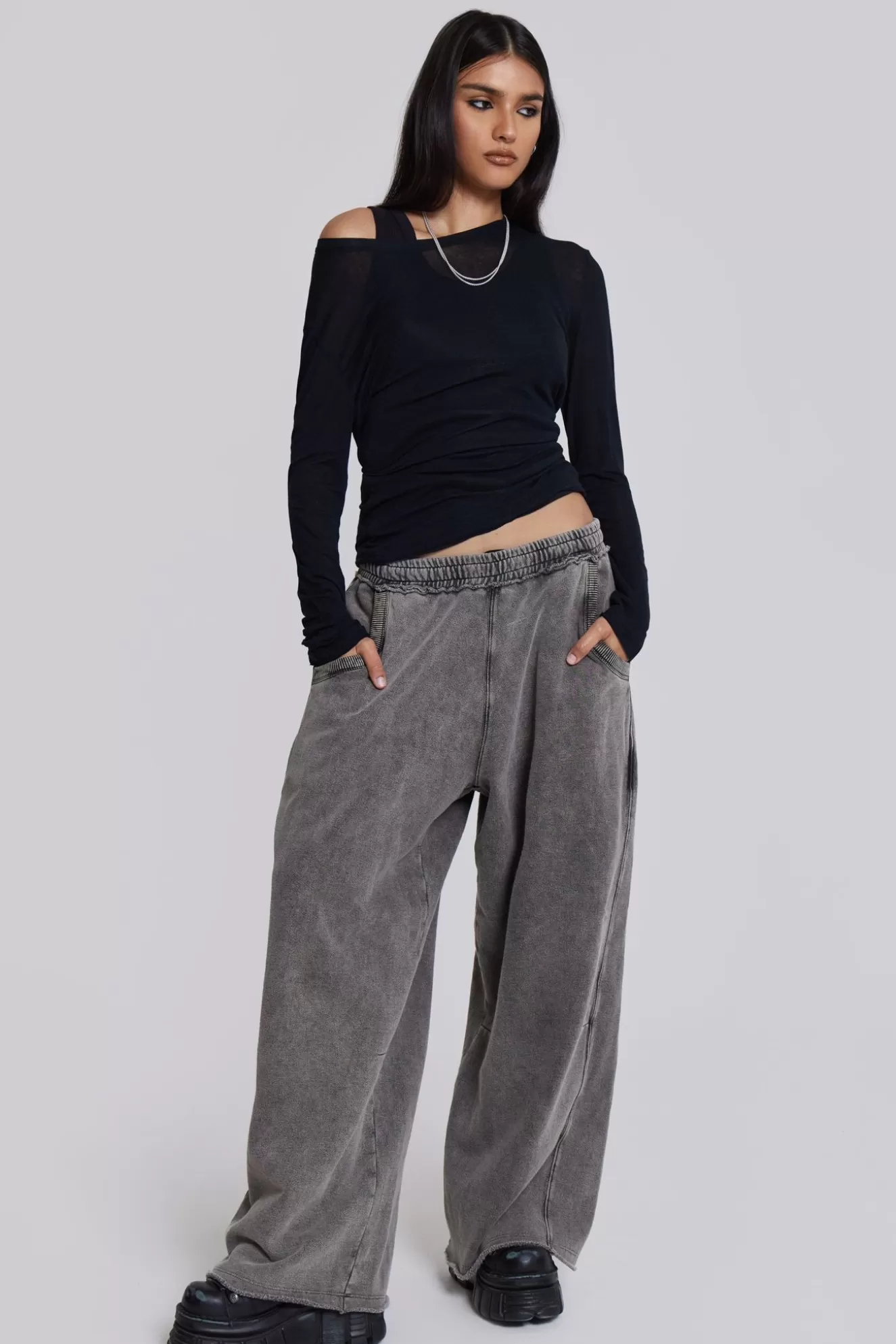 Clearance Chrome Wash Monster Joggers Women Joggers & Sweatpants