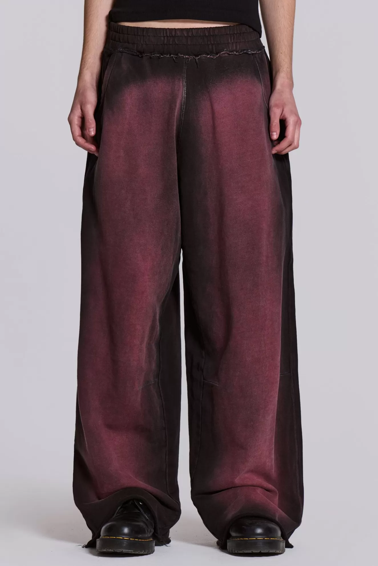 Sale Deep Red Fade Monster Joggers Men Joggers & Sweatpants