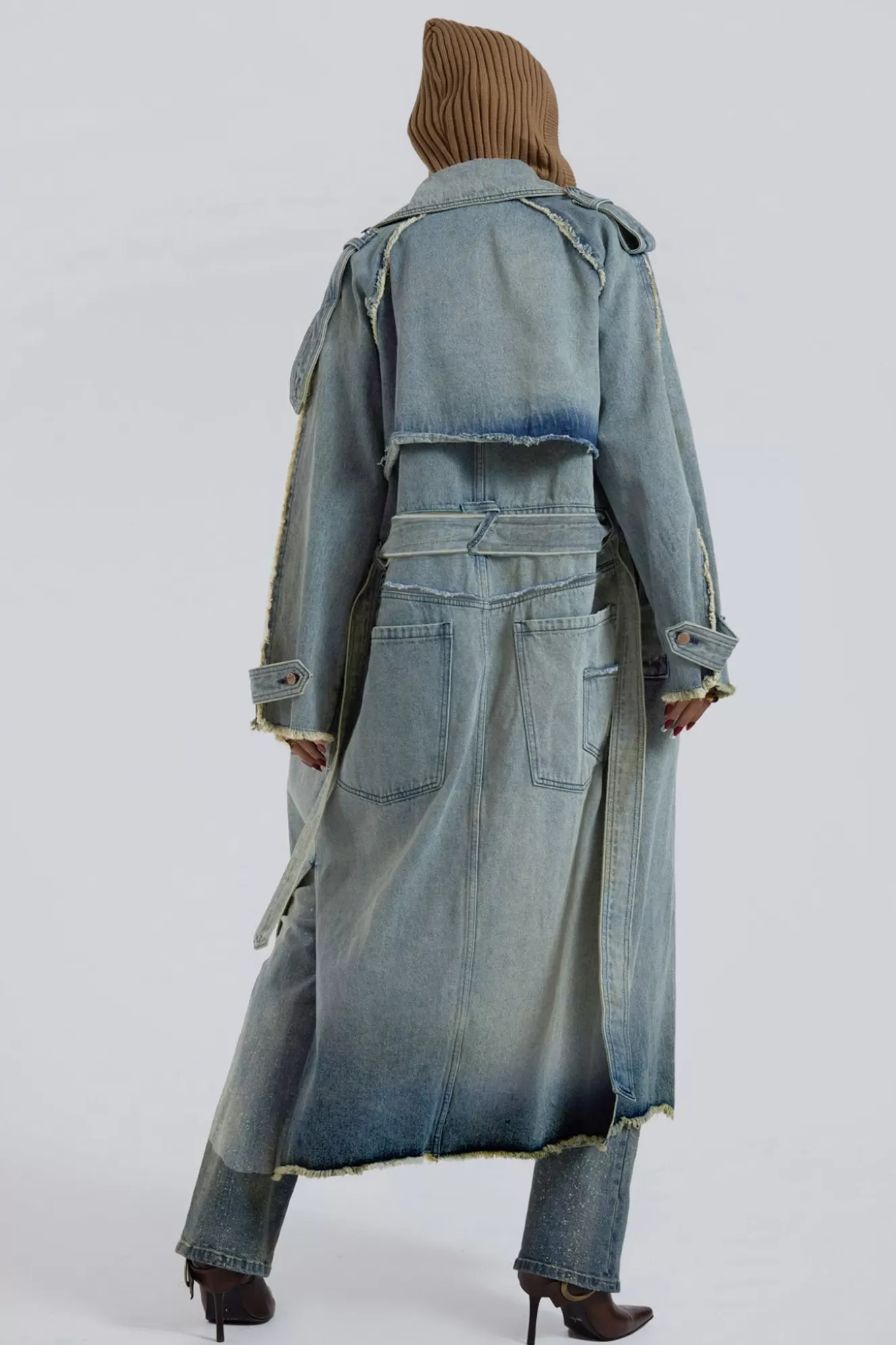 Hot Downtown Denim Coat Women Outerwear