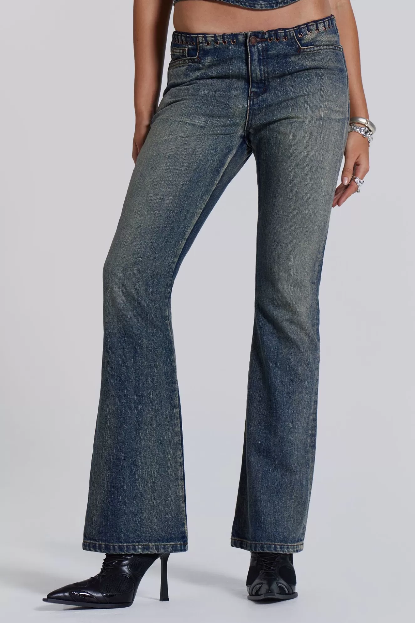 Hot Elia Slim Fit Bootcut Jeans Women Co-Ords