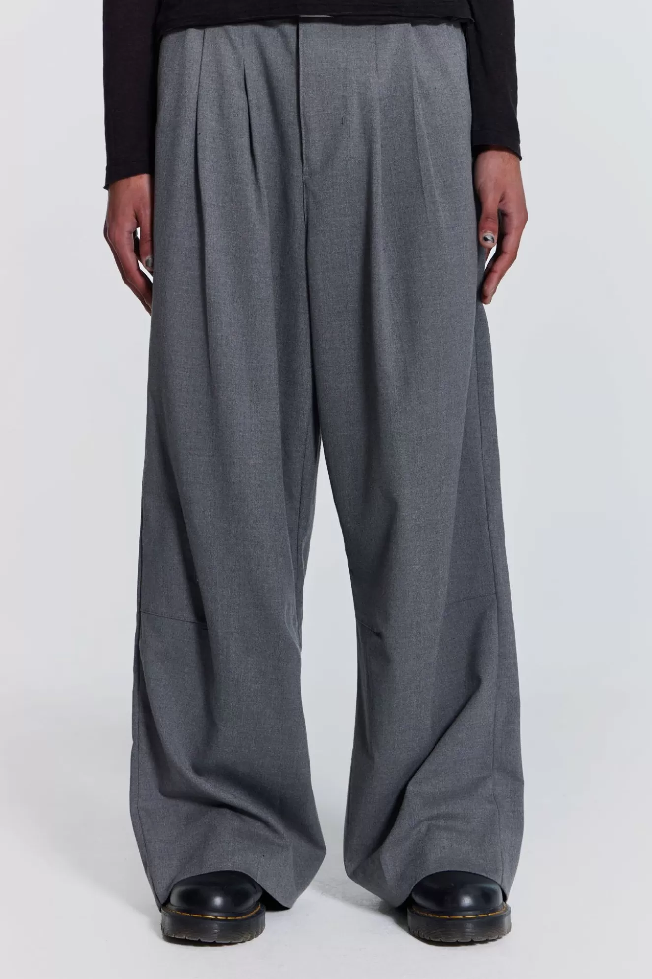 Online Goliath Grey Suit Pants Men Trousers & Pants