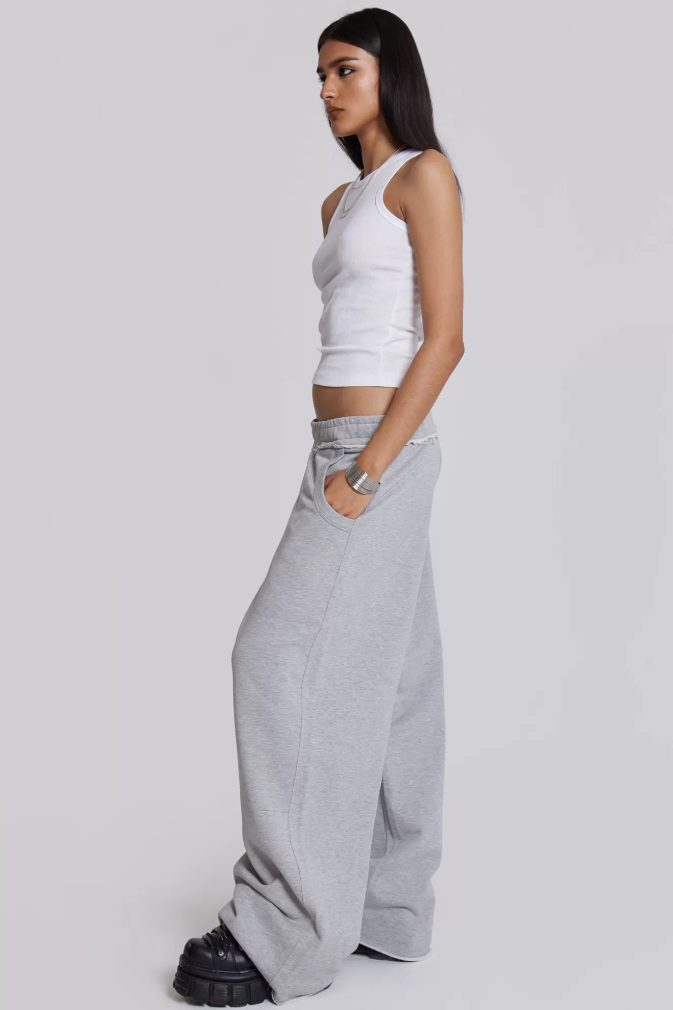 Online Grey Marl Monster Joggers Women Joggers & Sweatpants