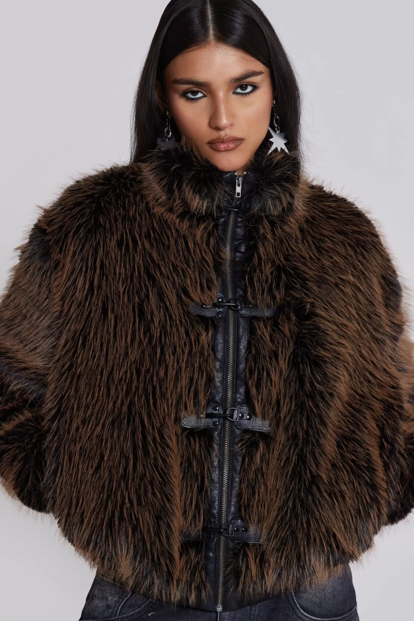 Best Sale Mendoza Faux Fur Jacket Women Outerwear