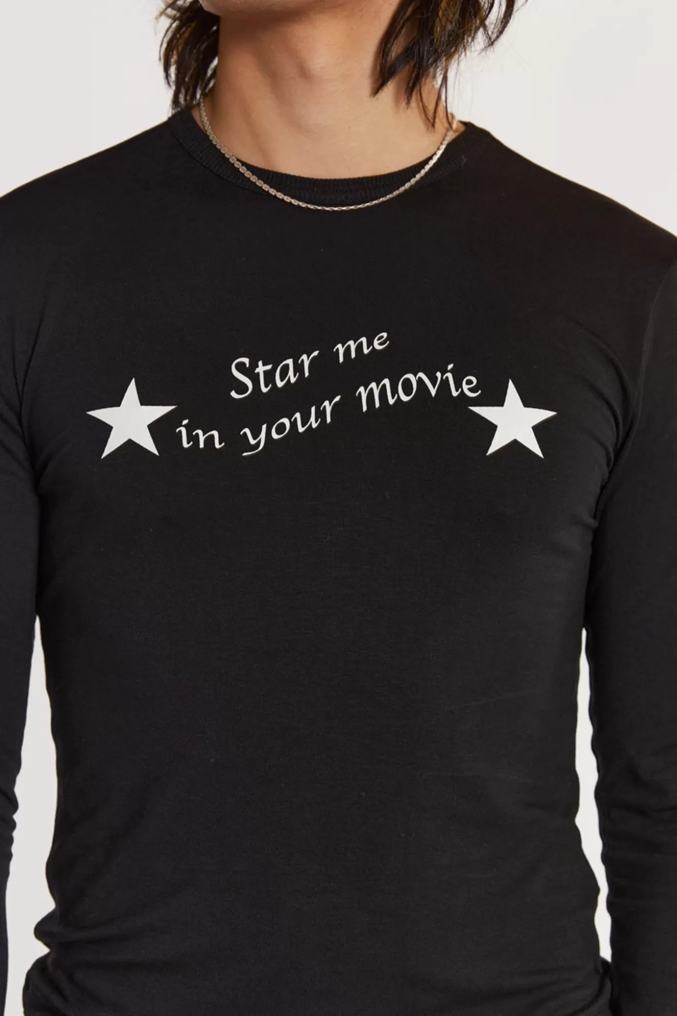 Hot Movie Star Long Sleeve Top Men T-Shirts