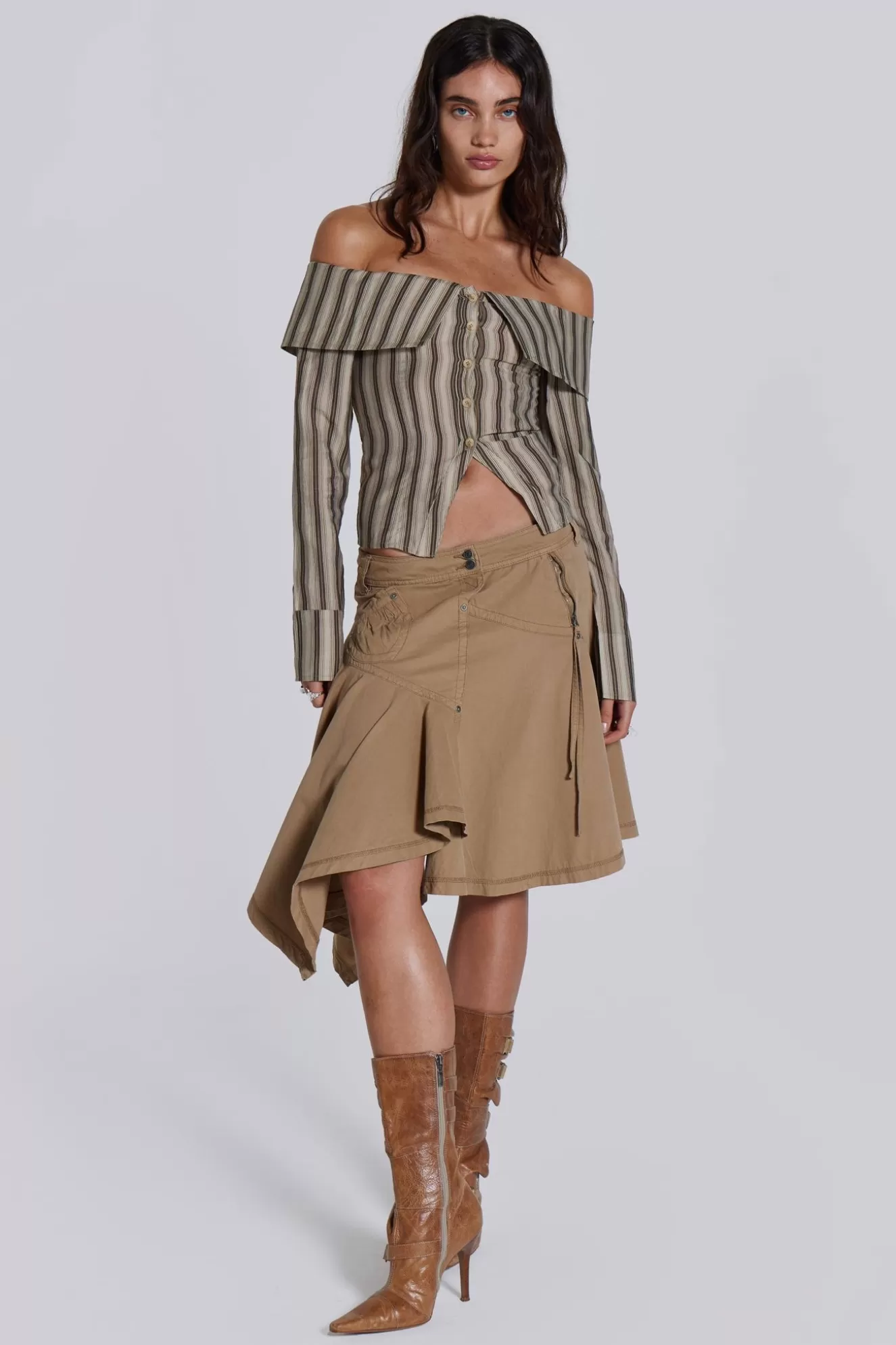 Clearance Noa Cargo Midi Skirt Women Midi Skirts