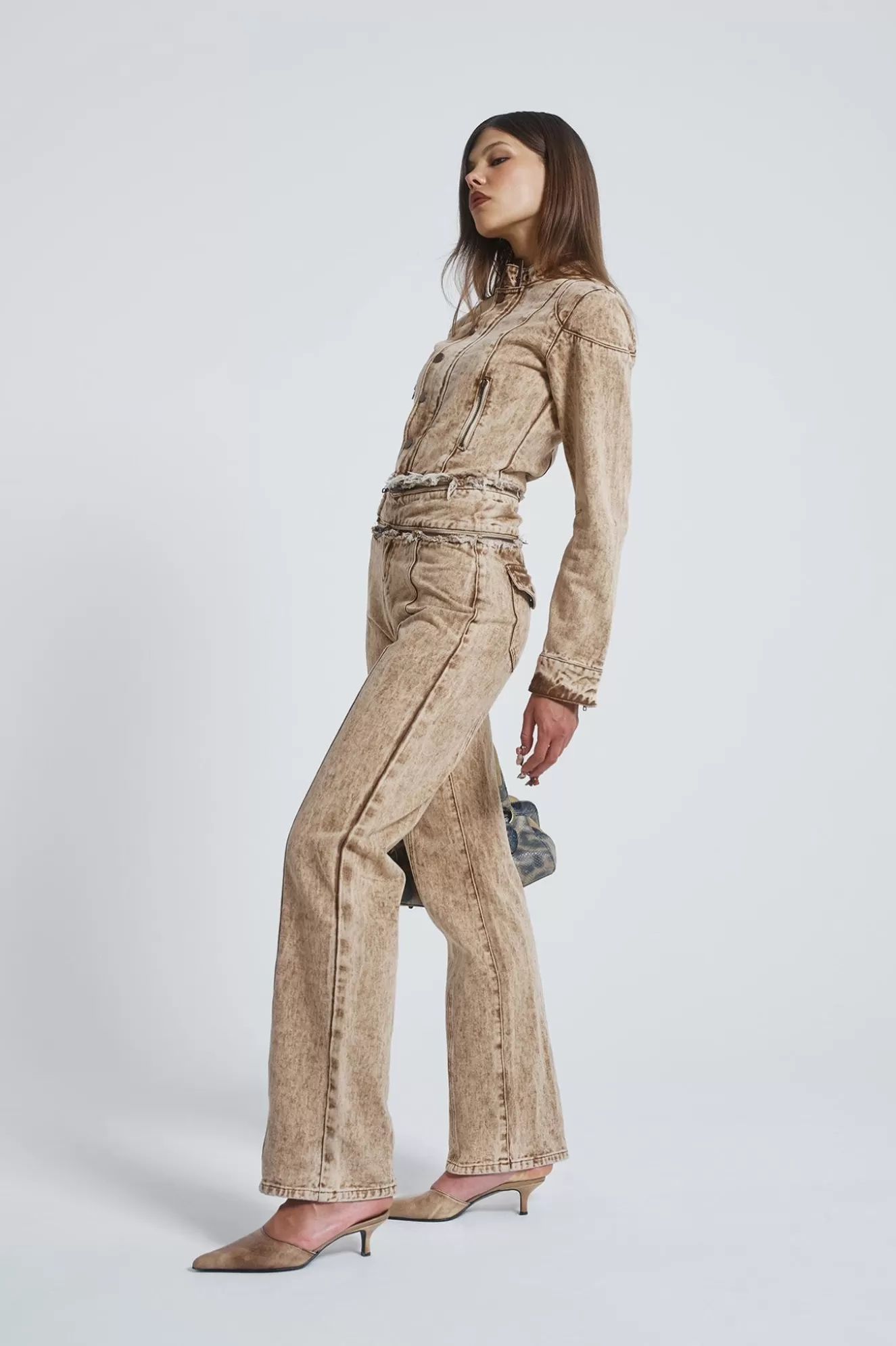 Shop Not My First Rodeo 6 In 1 Multi-Wear Denim Jumpsuit Women Outerwear