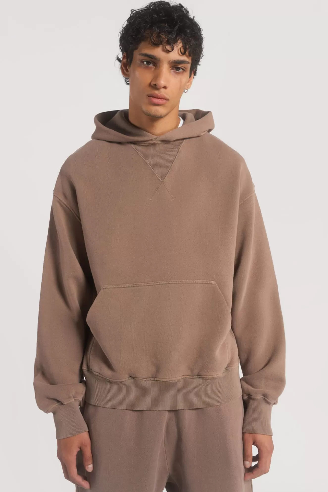 Best Ntrls Clay Oversized Hoodie Men Loungewear