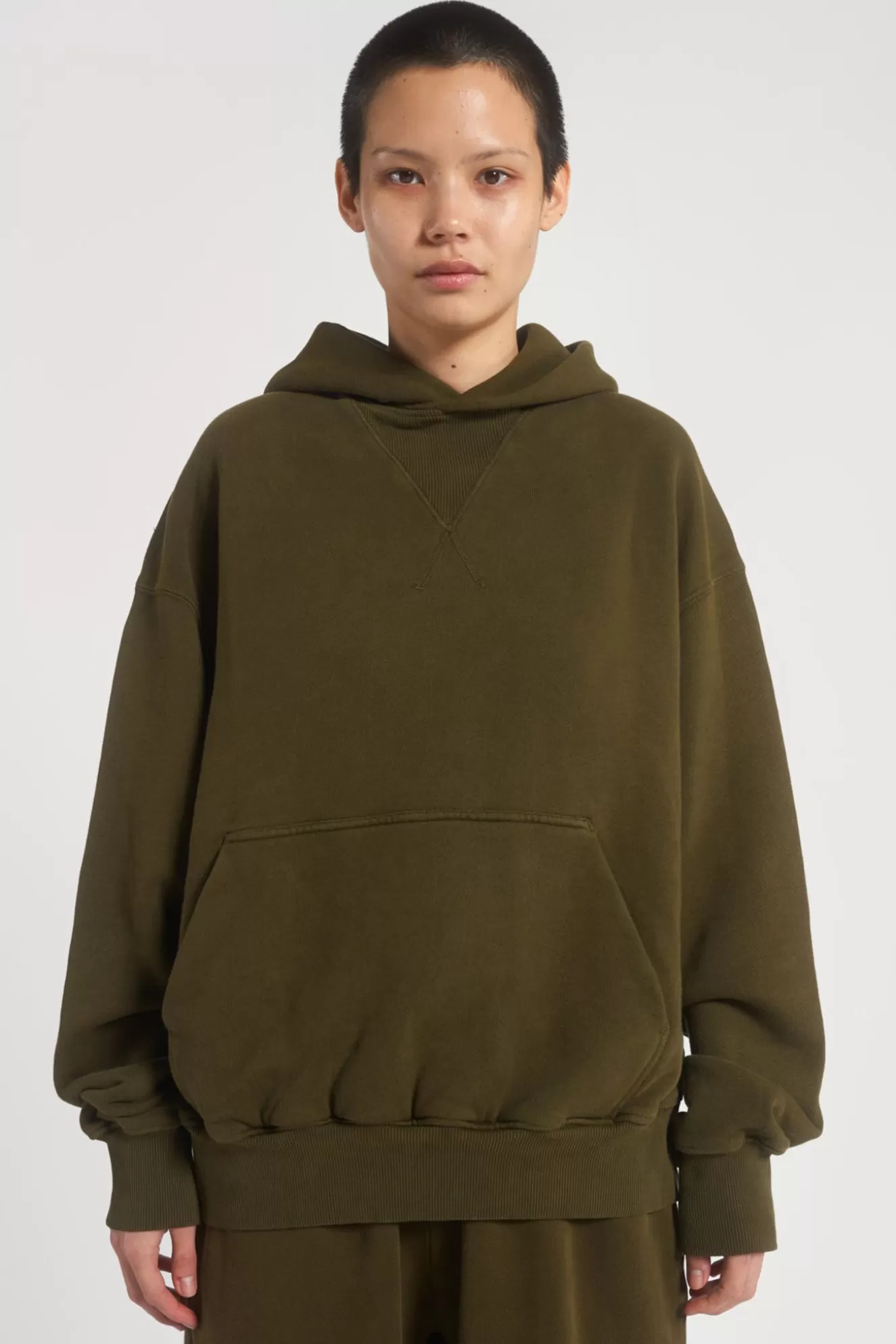 Cheap Ntrls Moss Oversized Hoodie Women Hoodies & Sweatshirts