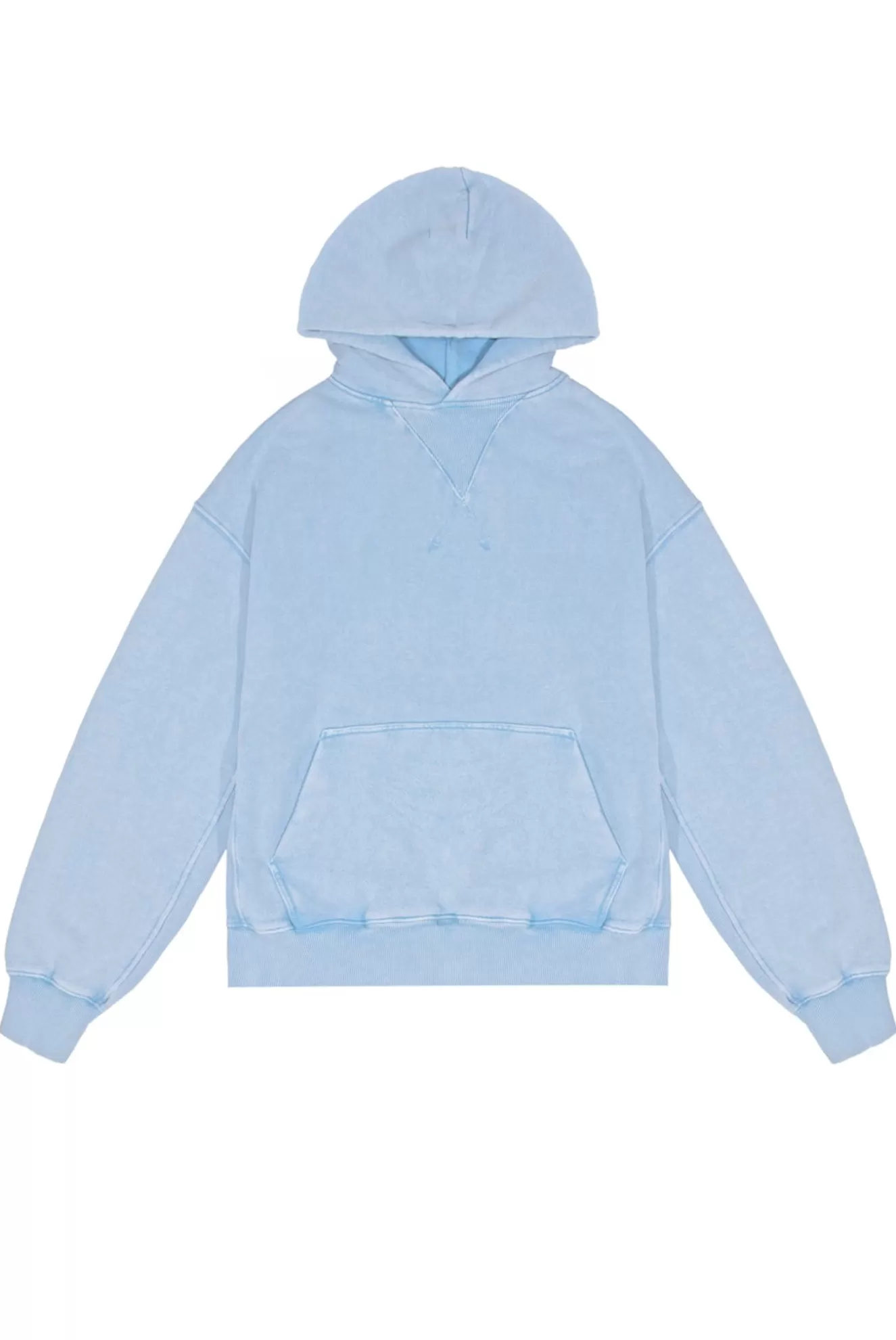 Outlet Ntrls Powder Blue Oversized Hoodie Women Co-Ords