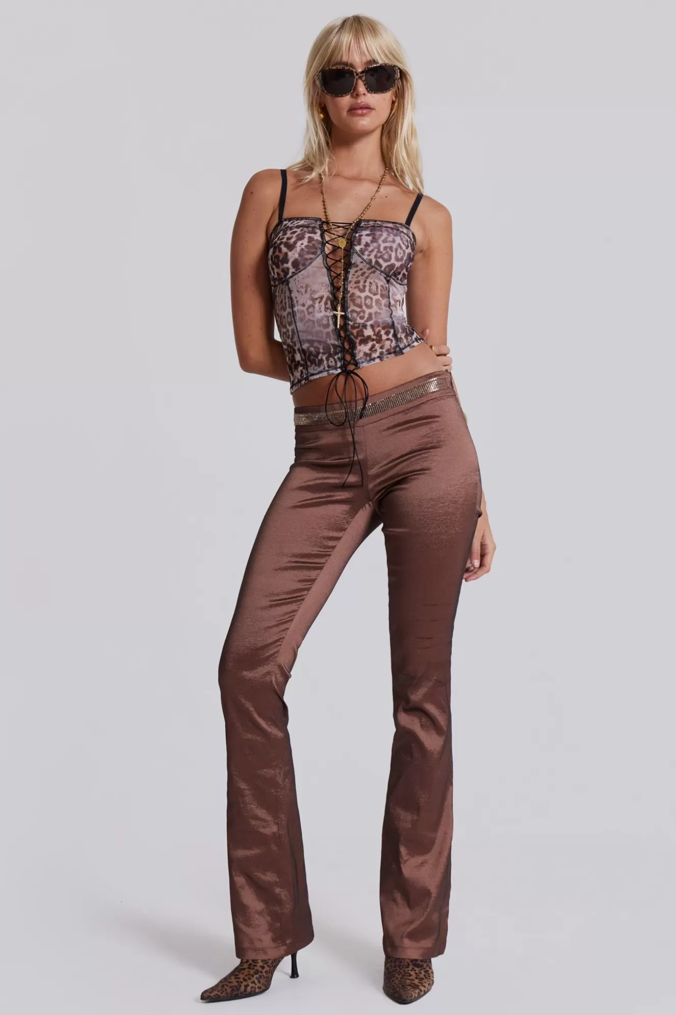 Flash Sale Santino Taffeta Trousers Women Trousers & Pants