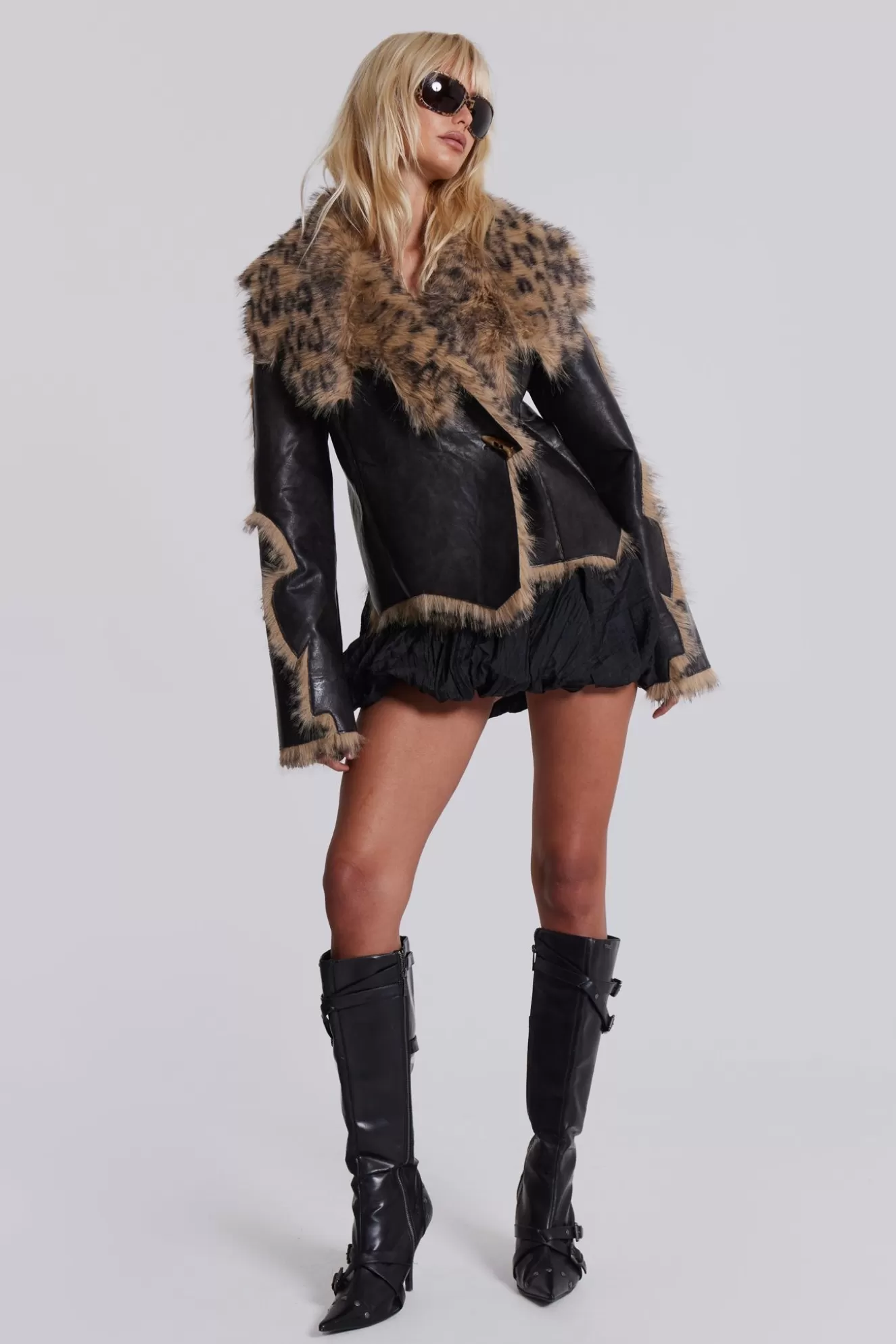 New Seone Faux Fur Jacket Women Outerwear