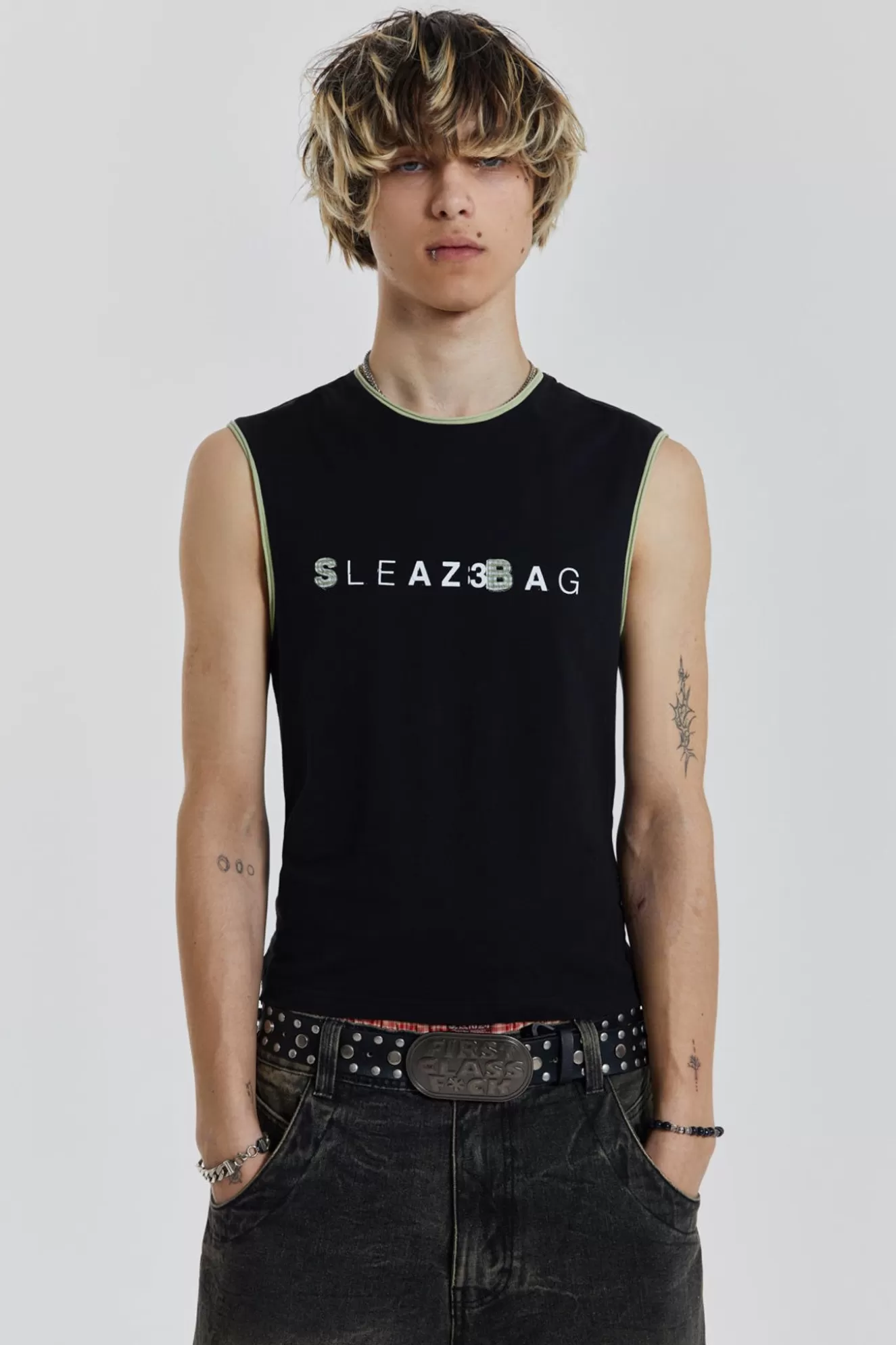 Best Sleazebag Tank Top Men Vests