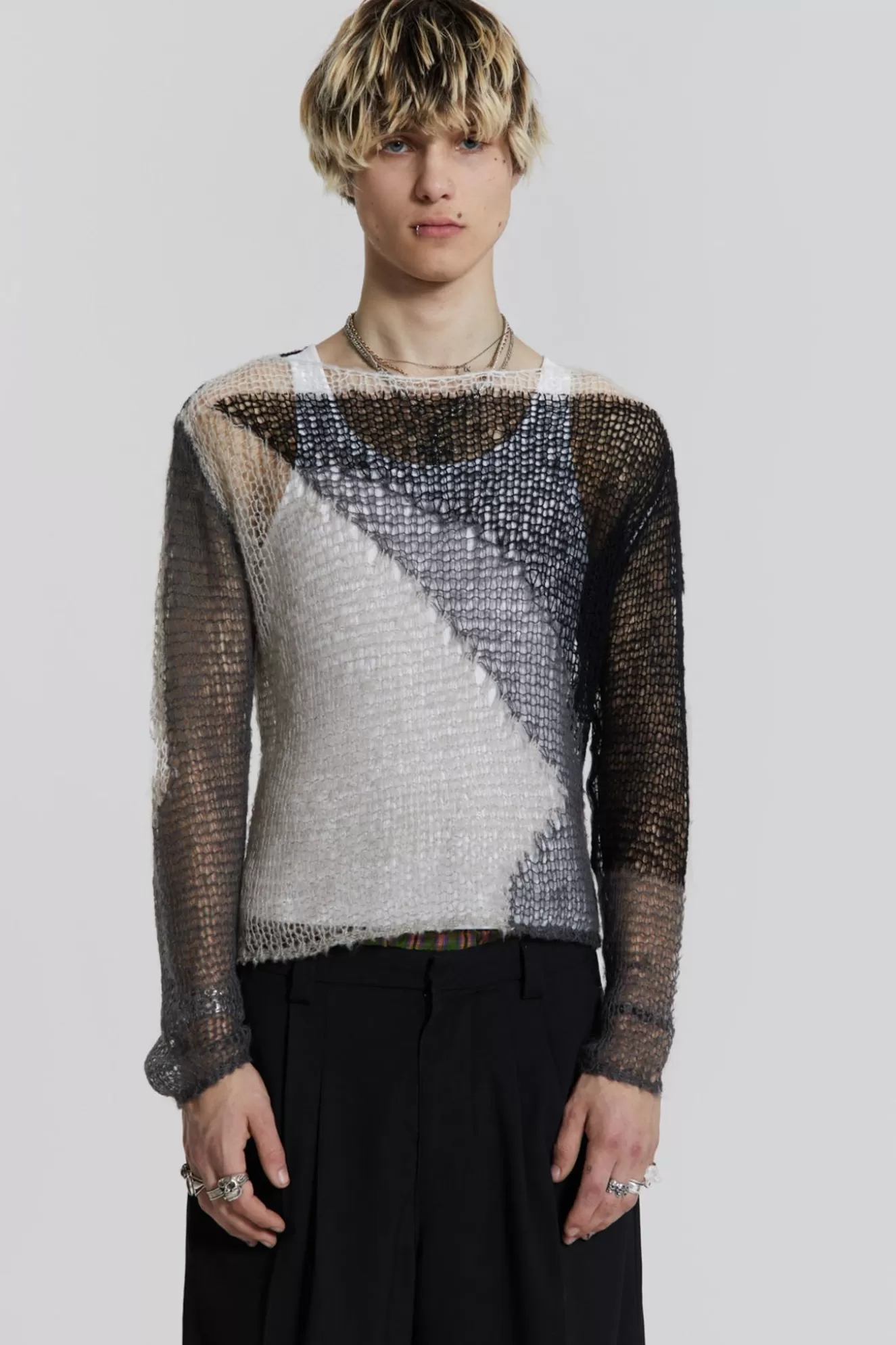 Online Storm Knit Men Knitwear