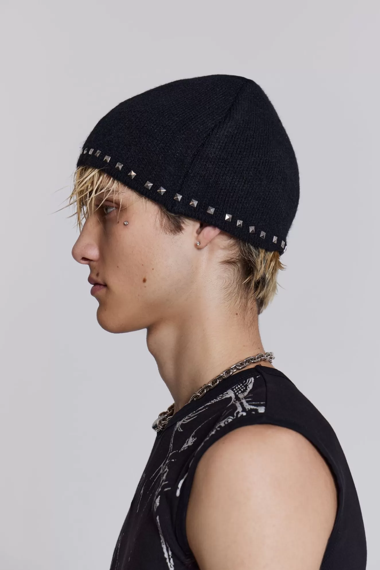 Clearance Stud Beanie Men Accessories