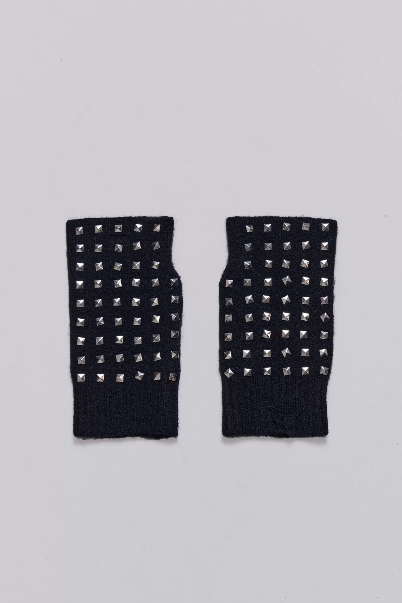 Clearance Stud Fingerless Gloves Men Accessories