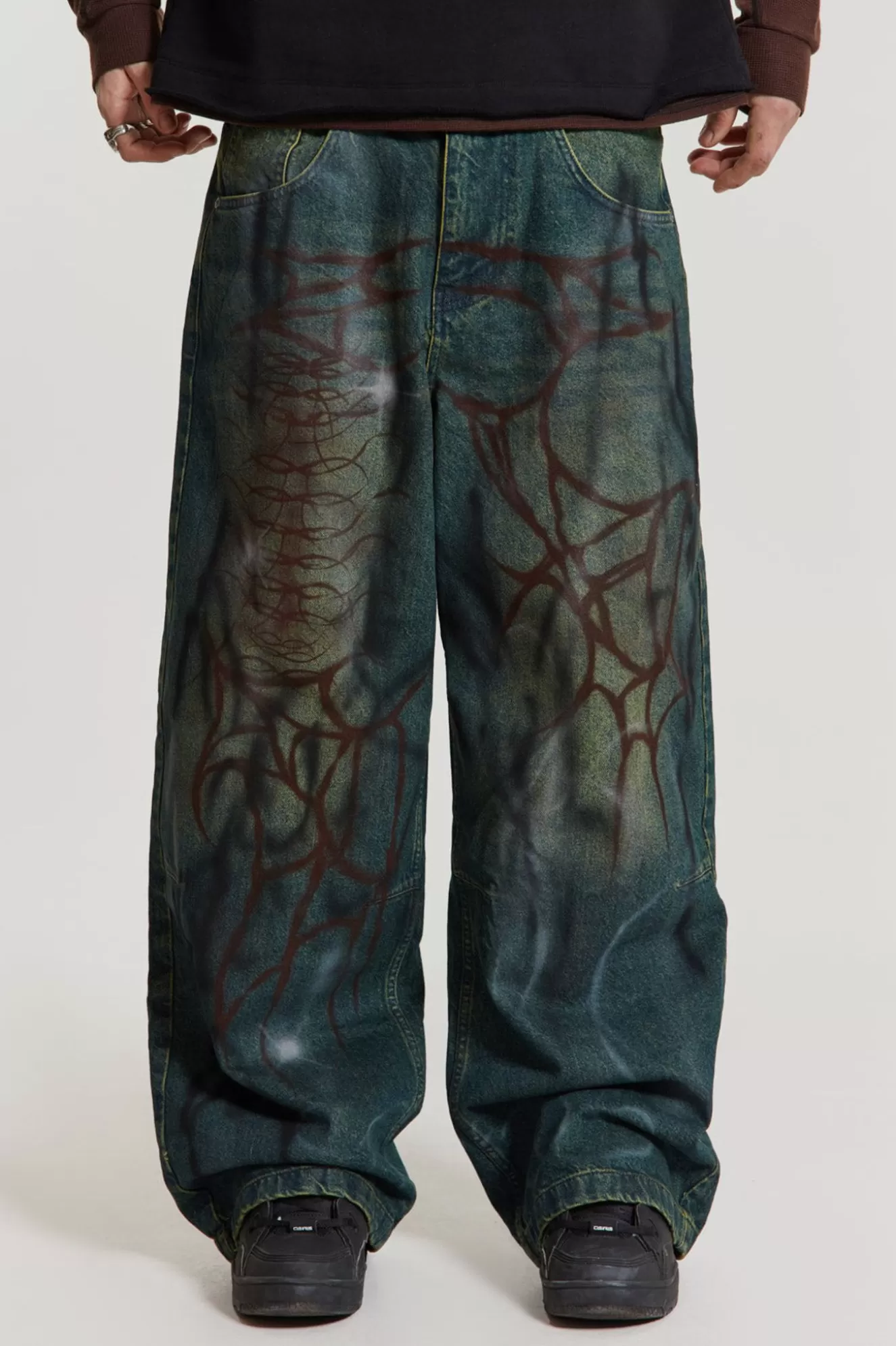 Flash Sale Through The Trees Baggy Jeans Men Baggy Jeans