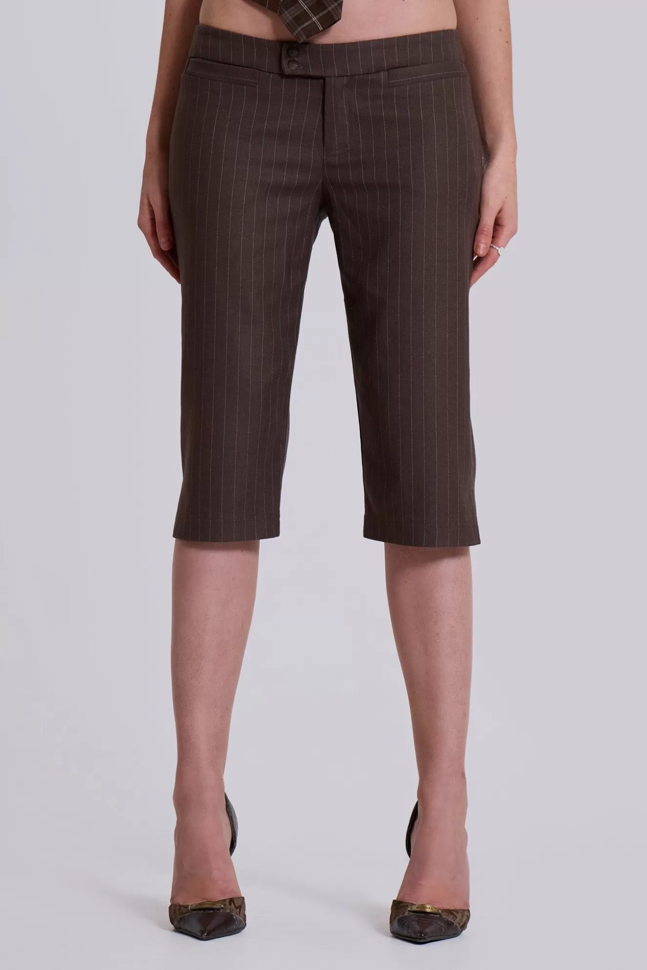 Hot Tuesday Tailored Capri Trousers Women Co-Ords