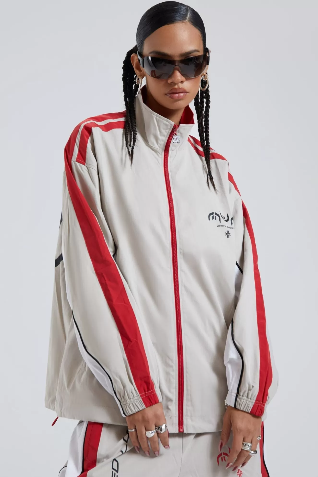 Online Uptown Windbreaker Jacket Women Outerwear