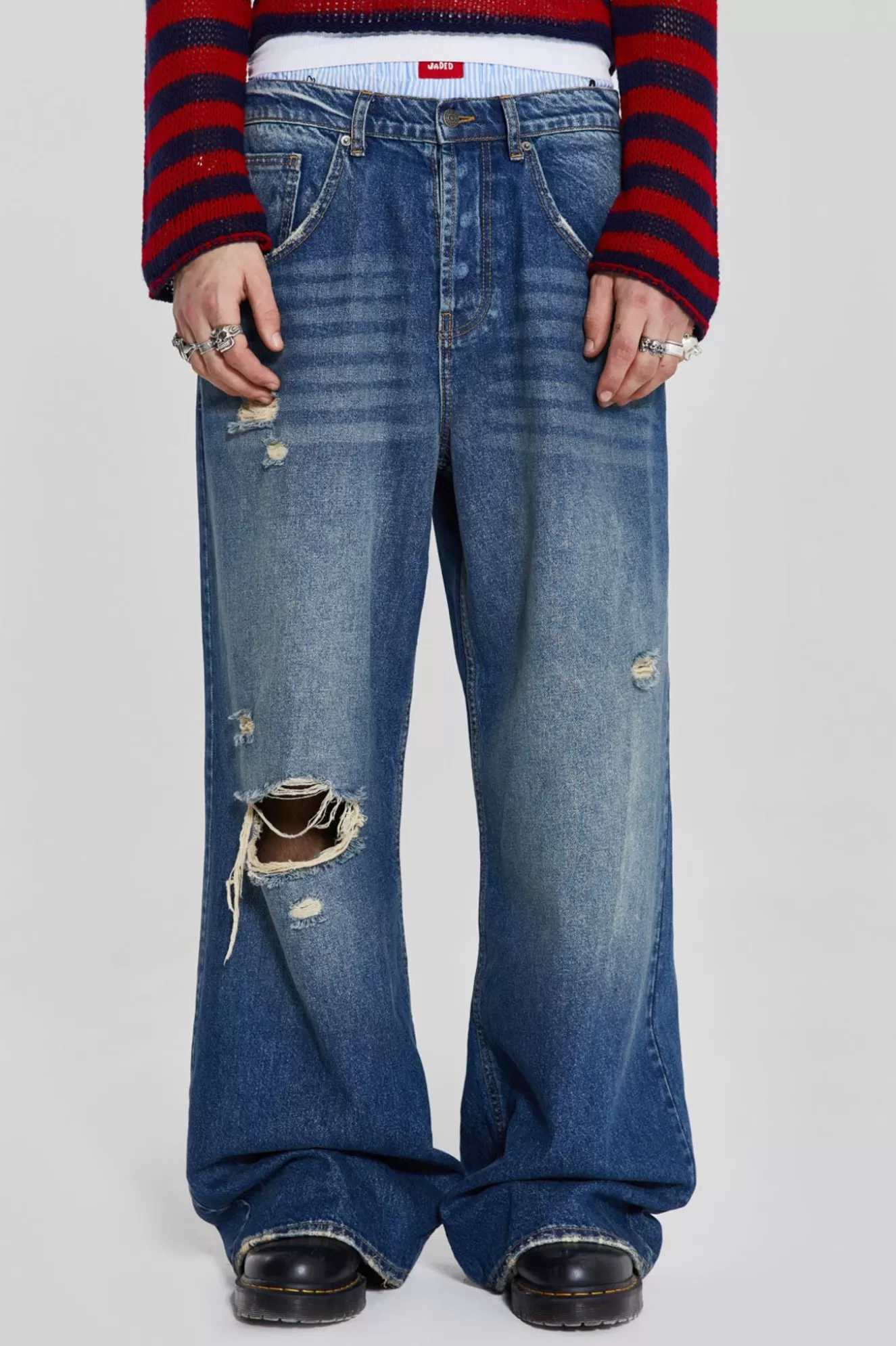 Best Vintage Blue Colossus Flare Jeans Women Colossus Jeans